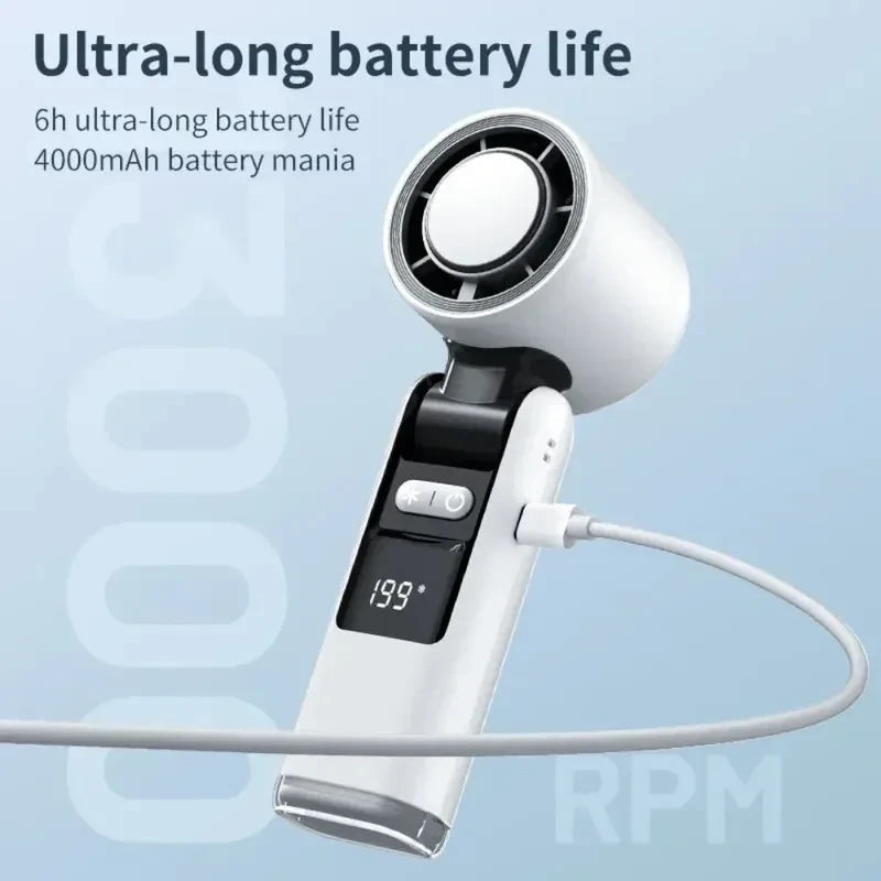 Mini Foldable Turbo Fan