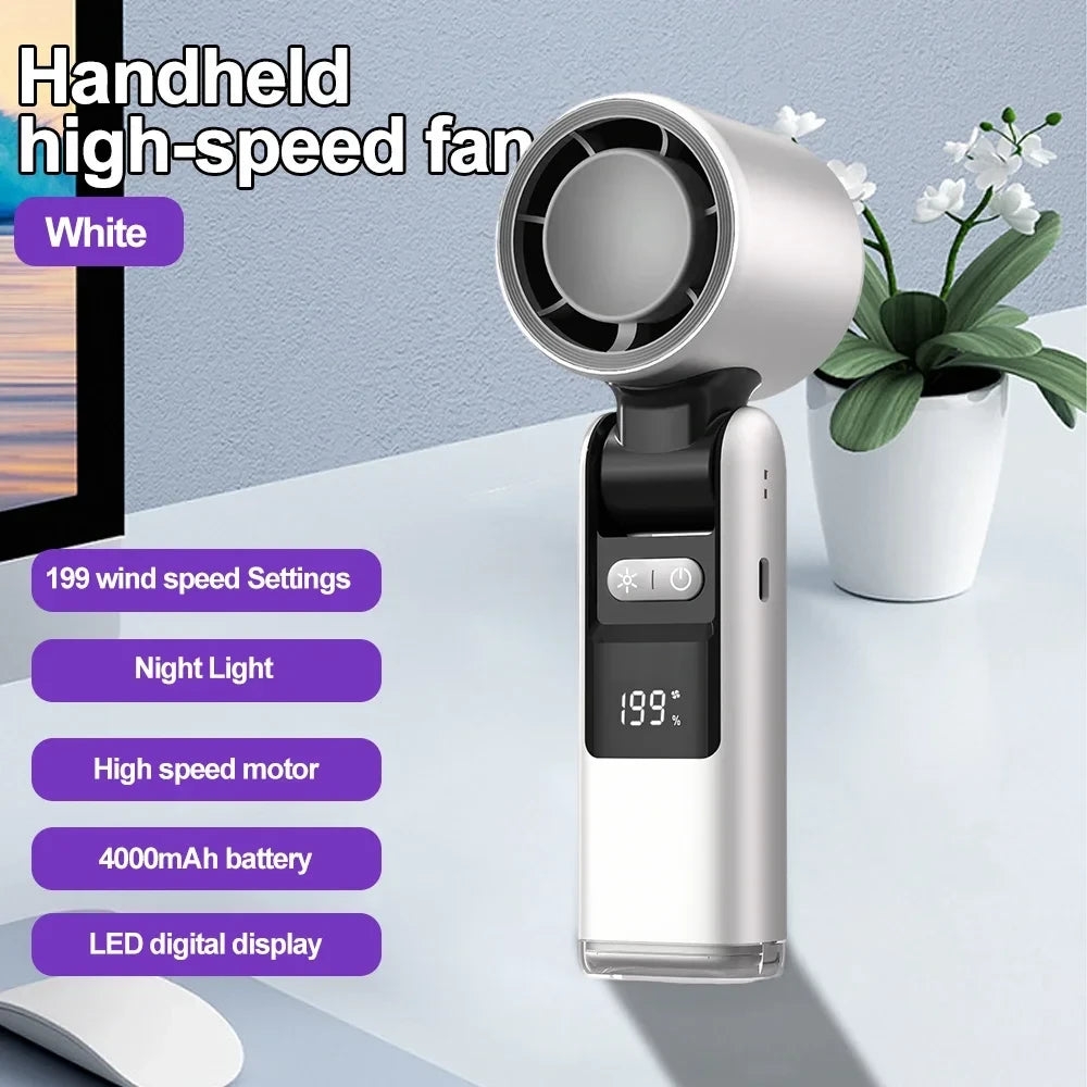 Mini Foldable Turbo Fan