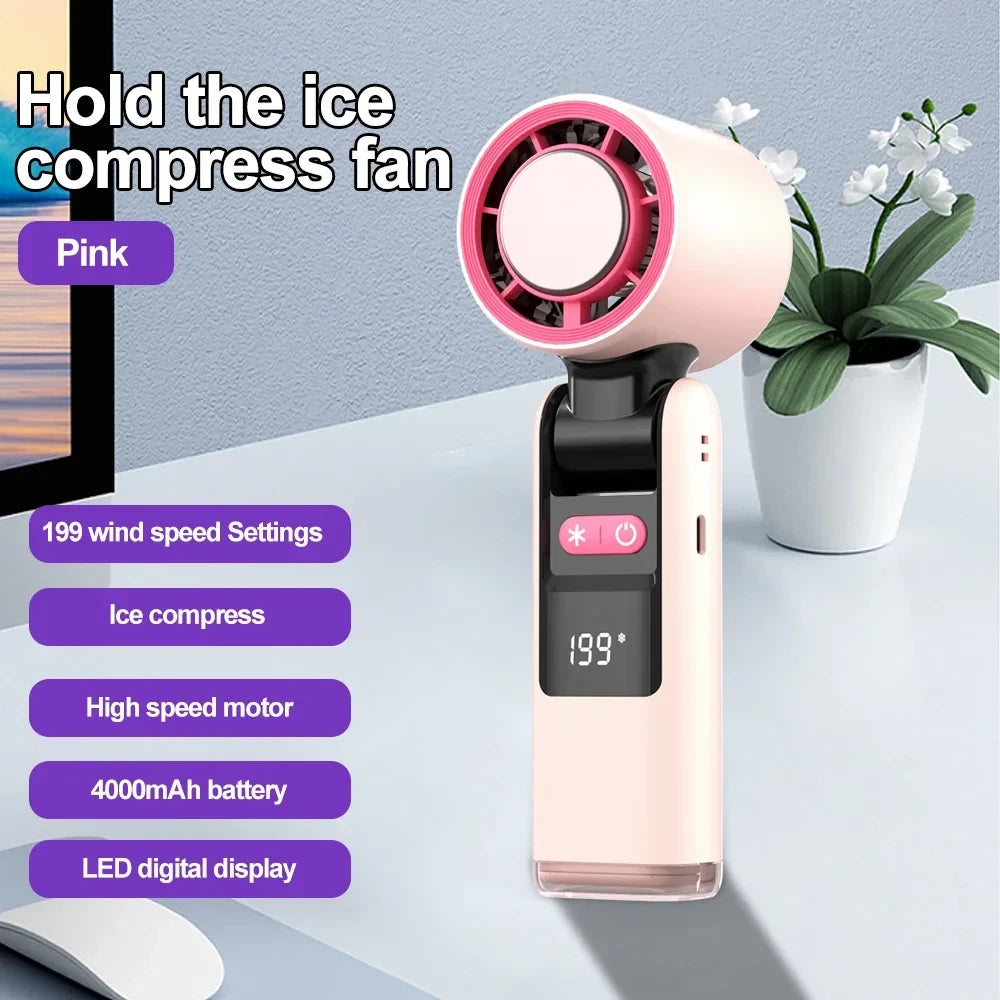 Mini Foldable Turbo Fan